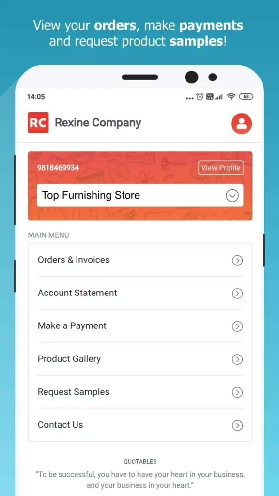 Rexine App