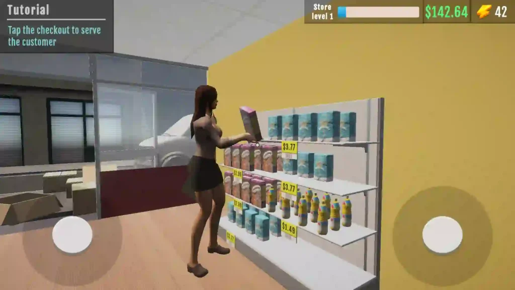 Supermarket Manager Simulator
